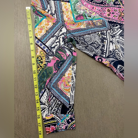 NWT Lauren Ralph Lauren Multi Color Fash 3 Paisley Pattern Button Down Shirt Sm - Picture 5 of 15